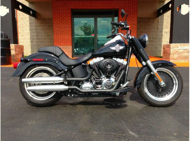 2012 harley-davidson flstfb softail fat boy lo 