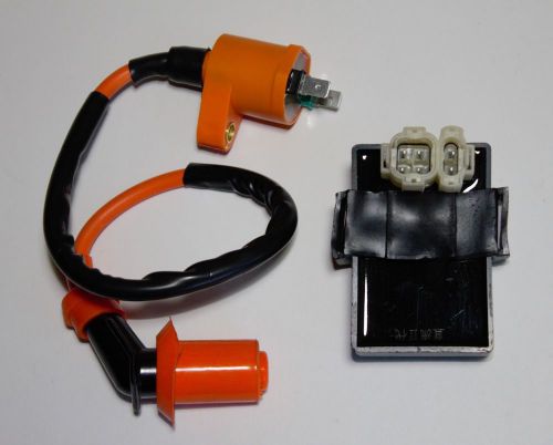 Performance ignition coil + dc cdi kymco, sym, vento scooter gy6 engine parts.
