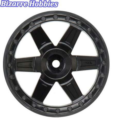Pro-line desperado 2.8 black rear wheels (2) pro2729-03