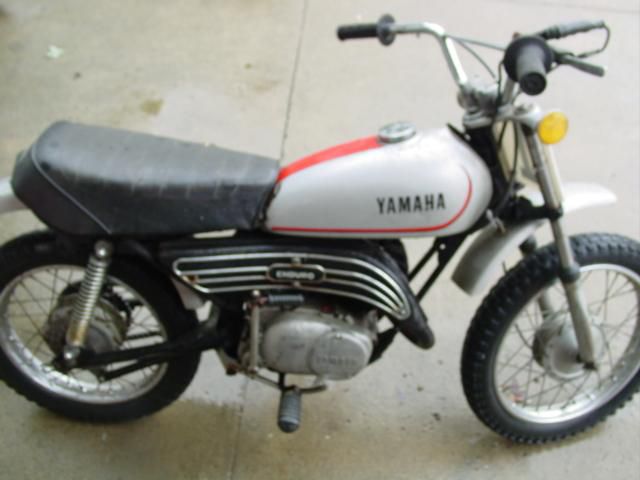 1974 yamaha 80 enduro vintage original runs l@@k gt 80 dirtbike