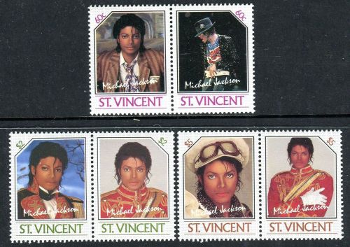 Michael Jackson - St.Vincent - MNH Lot