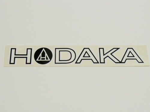 NOS 1970s Hodaka Decal - 10&#034; x 1-3/8&#034; dirt bike motorcycle - AHRMA - Vintage