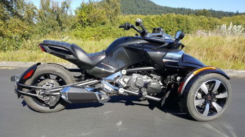 2015 Can-Am Spyder F3 S 6-Speed Semi-Automatic (SE6) Steel Bla
