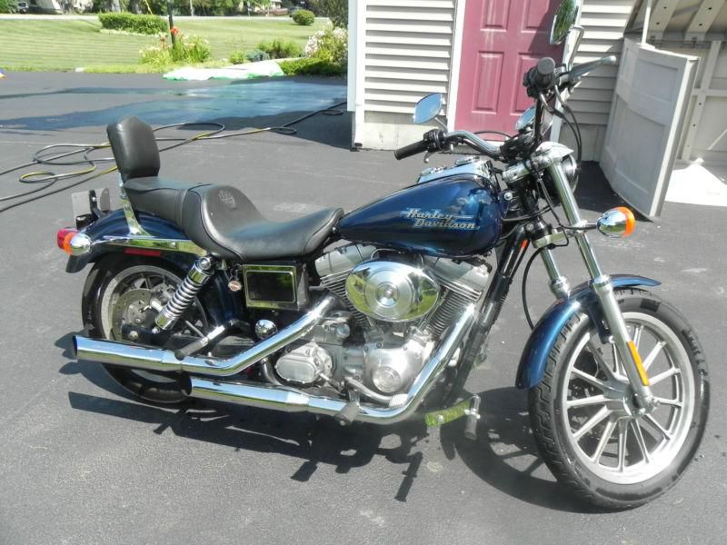 Harley davidson 2001 superglide/fdx w/helmets and cover. low mileage