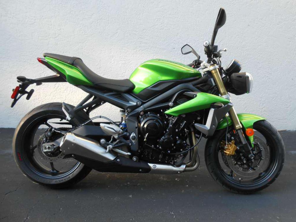 2014 triumph street triple abs  sportbike 