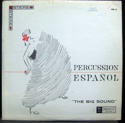 LOS DESPERADOS percussion espanol LP VG RFM-54 Vinyl Record