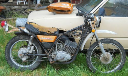 1974 Yamaha 250 Enduro 95% Complete All Original for Parts