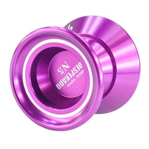 Magic YoYo N5 Desperado Alloy Aluminum Professional Yo-Yo Toy Toys purple by Pin
