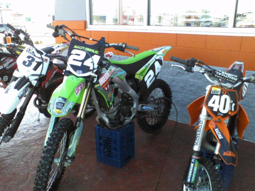 2011 kawasaki kx250f  mx 