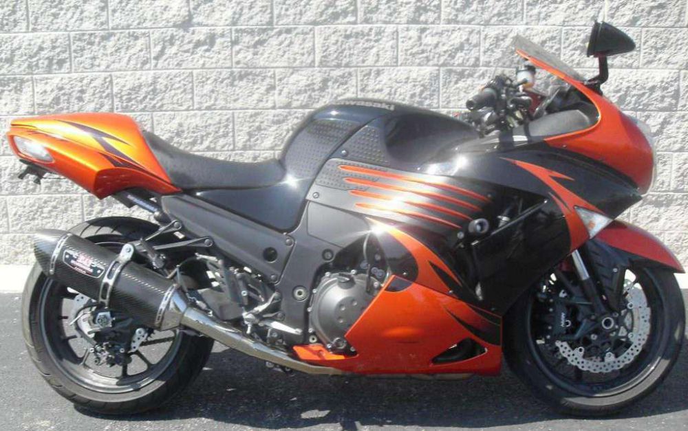 2009 kawasaki ninja zx-14  sportbike 