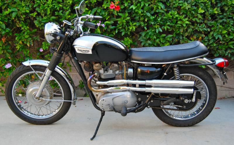 1969 Triumph TR6C, Euro tank, runs and rides really well