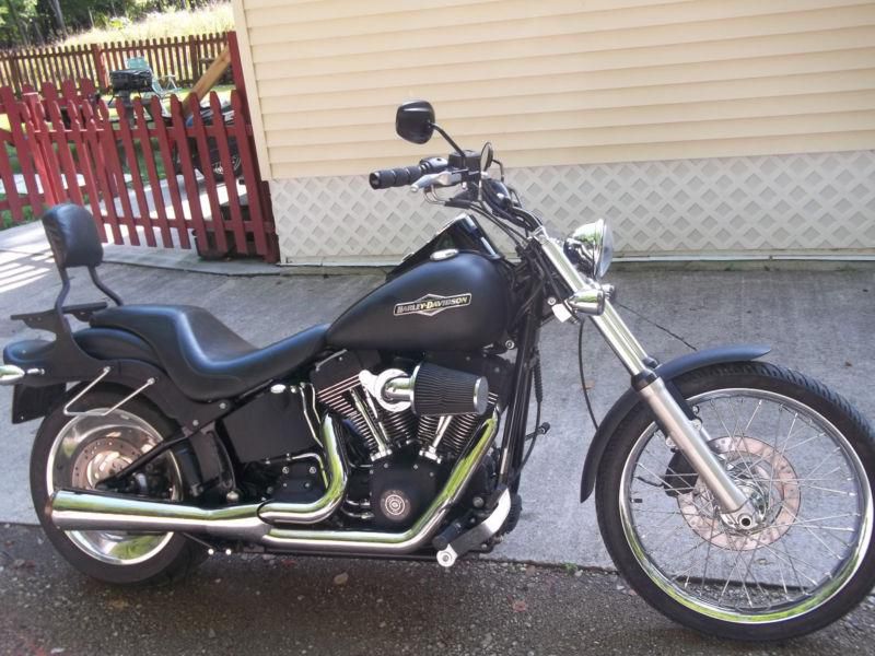 2007 Harley Davidson FXSTB Night Train - Black and Chrome!!