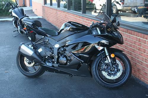 2009 kawasaki ninja zx-6r  sportbike 
