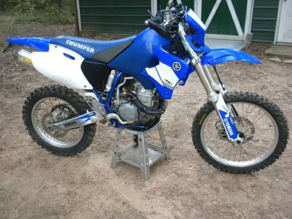 1999 yamaha wr 400 dirt bike