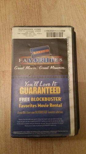 Desperado - Blockbuster Rental Case - VHS - Favorites --- FREE Shipping