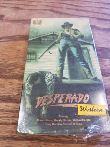 Desperado VHS Video Tape Franco Nero Keoma Django Rides Again Enzo, US $14.99, image 1