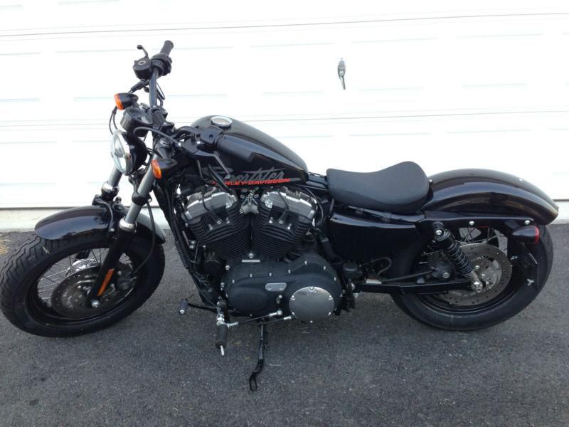 2010 harley-davidson forty-eight sportster motorcycle (only 670 miles!)