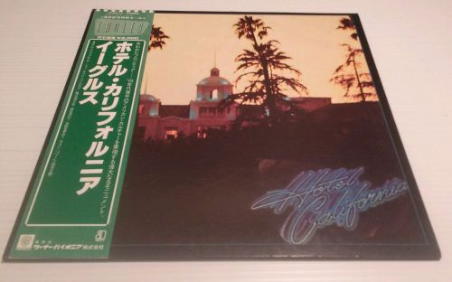 Eagles&#034;hotel california&#034; japan-import-obi-nm/audiophile japanese vinyl desperado