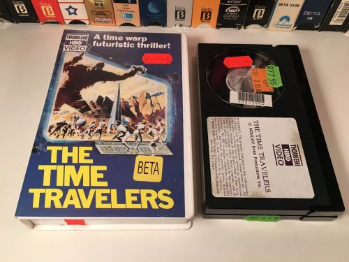 * The Time Travelers Betamax NOT VHS 1964 Sci Fi Beta Preston Foster Thorn EMI