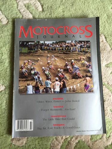 Motocross journal magazine no 2 john dowd brad lackey hodaka super rat tim ferry