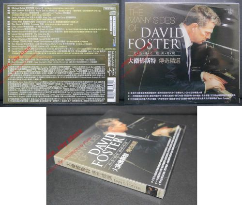 New david foster the many sides of 2015 taiwan w/box cd whitney houston-corrs