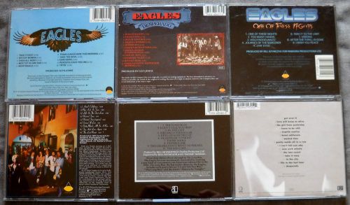 Eagles; 6 CD Lot; HOTEL CALIFORNIA;  DESPERADO; THE LONG RUN; HELL FREEZES OVER, US $180, image 5