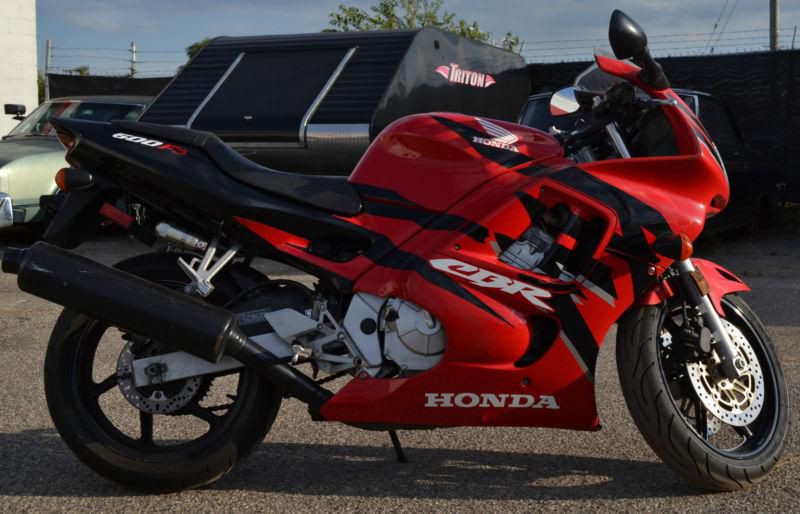 1998 Honda CBR 600 F3 Sport Bike_Red, US $1,100.00, image 2