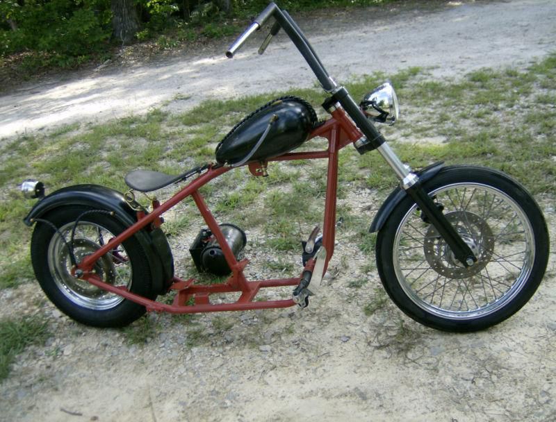 HARLEY DAVIDSON BOBBER ROLLER CHOPPER MOTORCYCLE BUILDER