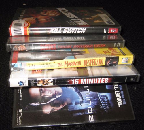 5 Action DVD Scarface  Equilibrium  15 Minutes Desperado Kill Switch, US $14.99, image 3