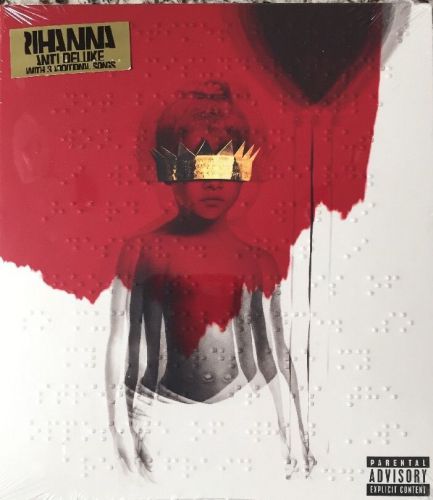 Anti [deluxe version] [pa] by rihanna (cd, feb-2016, roc nation)