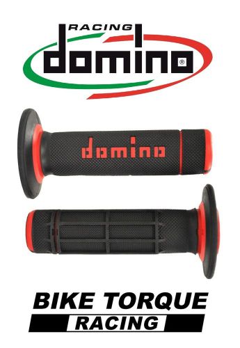 Husaberg TE250 Domino Diamond Waffle Grips Black / Red