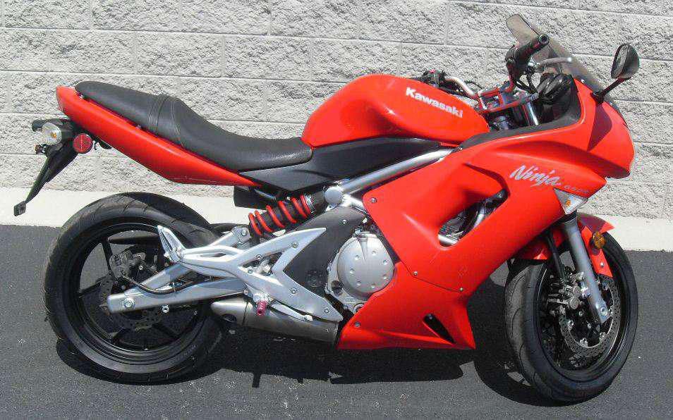 2007 kawasaki ninja 650r  sportbike 