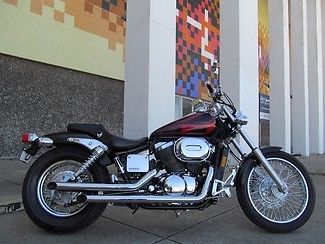 Honda : shadow 2005 black with flames honda shadow spirit