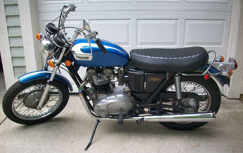 1972 Triumph 650 Tiger Excellent Condition Low Miles Classic Motorcycle SEE