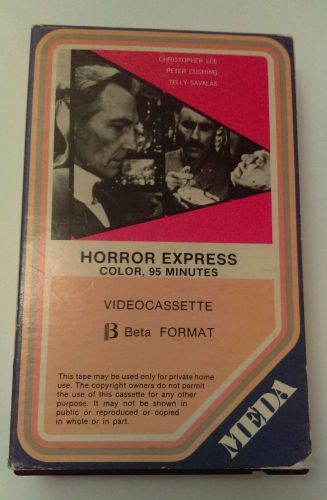 Horror express in color !  beta format