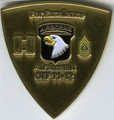 101st Airborne Air Assault Desperados D Co 4-101st Avn Regt Challenge Coin, US $25.00, image 3