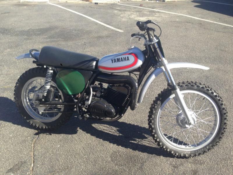 1974 Yamaha MX360 Collectors Bike. Tribute to the YZ model of the same year.