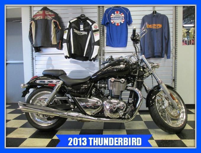 2013 triumph thunderbird  cruiser 