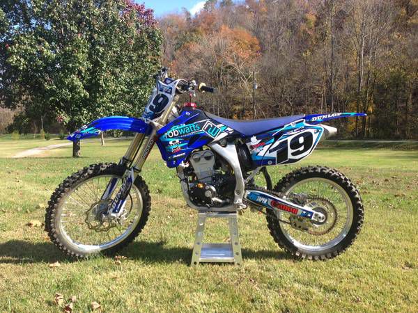 2007 yamaha yz250f **great condition** well maintained/barely ridden