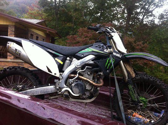 2009 kawasaki kx450f monster energy edition