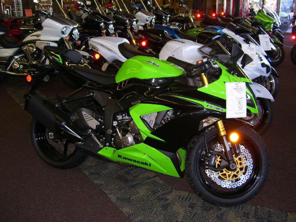 2013 kawasaki ninja zx-6r abs  sportbike 