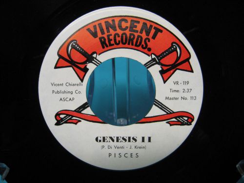 PISCES - Rare 60&#039;s Psyche 45 on Vincent 119 - Rockford, IL - NM - Hear !