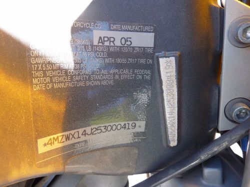 2005 Buell Lightning, US $5200, image 10