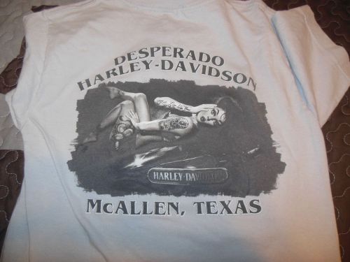 Harley Davidson SHOVELHEAD 1966-1985 DESPERADO MCALLEN TX MENS SIZE SMALL, US $9.00, image 5