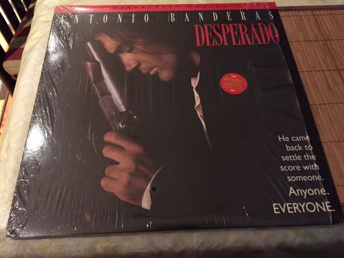 TWO LASERDISC MOVIES FOR SALE:  DESPERADO and OUTBREAK, US $12.99, image 1