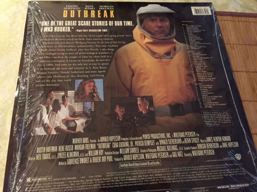 TWO LASERDISC MOVIES FOR SALE:  DESPERADO and OUTBREAK, US $12.99, image 5