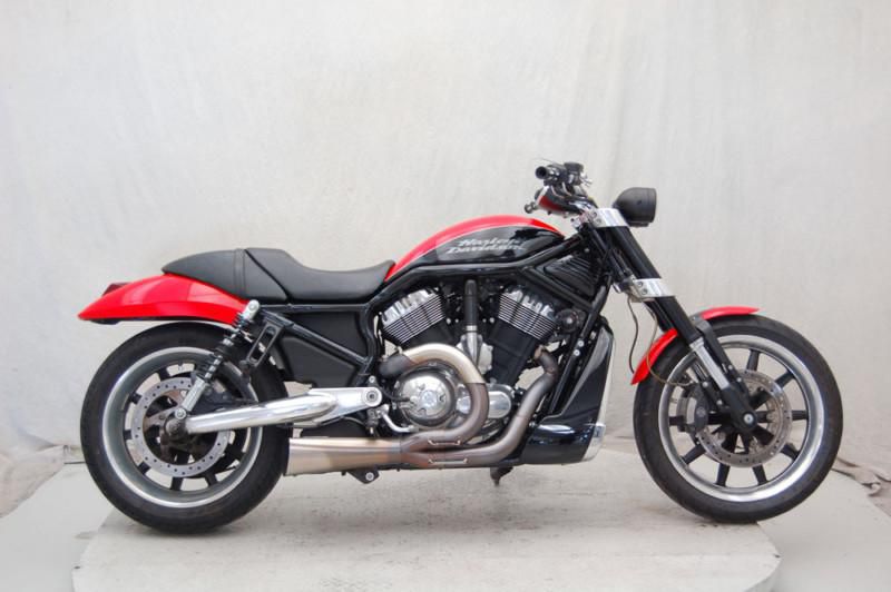 2007 harley davidson vrscr street rod orange and black 14353a