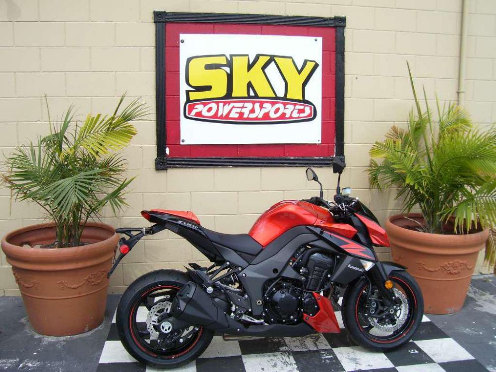 2012 Kawasaki Z1000 Sportbike 