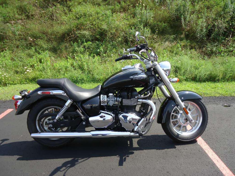 2012 Triumph America - Phantom Black Cruiser 