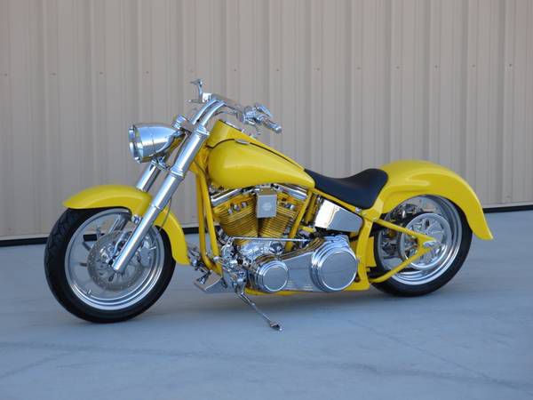 1998 Harley Davidson Fat Boy Full Custom Pro Street Hot Shot 117ci Evo